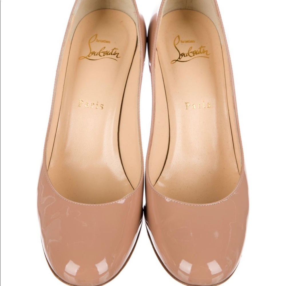 Christian Louboutin Patent Leather Pump NWT